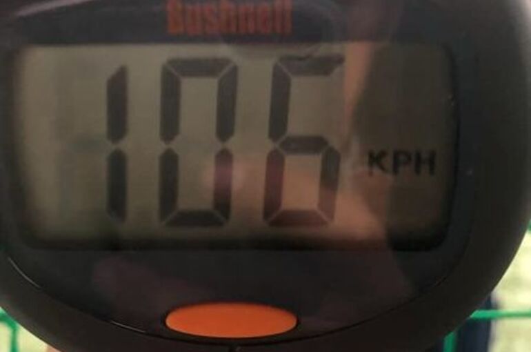 スピードガン①