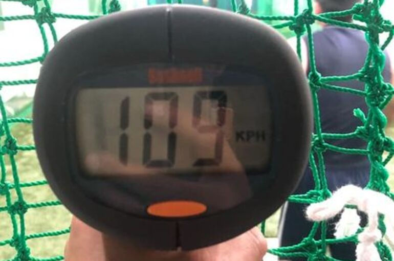 スピードガン②